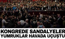 Olaylı Beşiktaş kongresi! Sandalyeler havada uçuştu