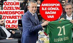 Özgür Özel’in Amedspor ziyareti olay oldu!