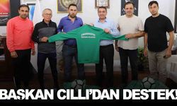 Saruhanlı’da spor kulüplerine malzeme desteği