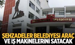 Şehzadeler Belediyesi araç ve iş makinelerini satacak! Traktör, kamyon, otomobil…