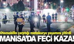 Manisa’da feci kaza… Motokurye hayatını kaybetti!