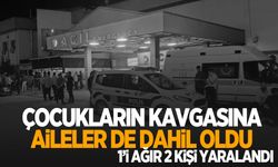 Taş, sopa ve bıçak… Çocukların kavgasına aileler karıştı: 1’i ağır 2 yaralı