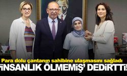 Temizlik personelinden örnek davranış… Belediye başkanı ödüllendirdi