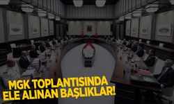 MGK toplantısı sonrası 5 maddelik açıklama