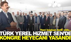 Türk Yerel Hizmet Sen’de kongre… Yeni başkan Hakan Göktaş oldu