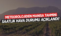 Meteoroloji Manisa için yeni tahminini açıkladı | 10 Kasım 2024 Manisa Hava Durumu