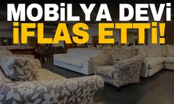 30 yıllık mobilya devi iflas etti