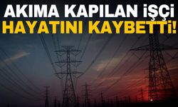 Acı ölüm: Elektrik direğinde akıma kapılan elektrikçi hayatını kaybetti