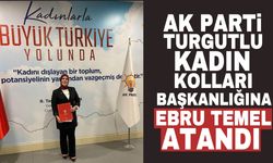 AK Parti Turgutlu Kadın Kolları Başkanlığına Ebru Temel atandı