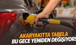 Akaryakıtta tabela yine değişecek! Bu gece yarısından itibaren geçerli olacak!