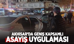 Akhisar’da huzur ve güvenlik için denetim devam ediyor!