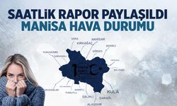 Akşama kombiler açılıyor! 8 Kasım 2024 Cuma Manisa hava durumu