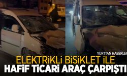 Araç elektrikli bisikletle çarpıştı! 16 yaşındaki kız hayatını kaybetti!