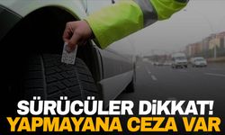 Araç sahipleri dikkat! 1 Aralık’tan itibaren zorunlu oluyor