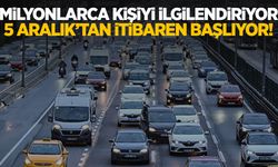 Araç satışlarında yeni dönem! 5 Aralık’tan itibaren başlıyor