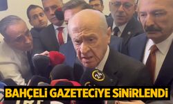 Bahçeli’den gazeteciye tepki