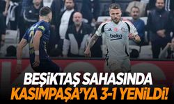 Beşiktaş evinde Kasımpaşa'ya yenildi