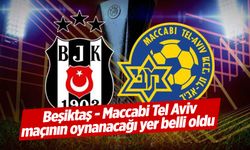 Beşiktaş - Maccabi Tel Aviv maçının oynanacağı yer belli oldu