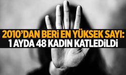 Bir ayda 48 kadın katledildi!