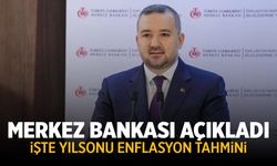 Bir türlü düşmüyor! Merkez Bankası enflasyon tahminini açıkladı!