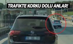 Bursa’da trafikte tehlikeli anlar… Direksiyon başında fenalaştı, bir sağa bir sola çarptı