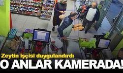 Çamurlu ayakkabılarını çıkarıp markete öyle girdi!