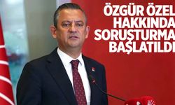 CHP lideri Özgür Özel hakkında soruşturma başlatıldı