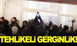 Van’da ortalık karıştı… Kayyum protestosu başladı