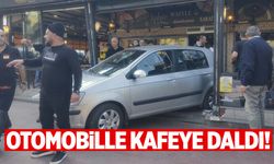 Ege’de korku dolu anlar! Otomobille kafeye daldı: 1’i ağır 4 yaralı