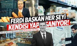 Ferdi Başkan her şeyi kendisi yaptı sanıyor!