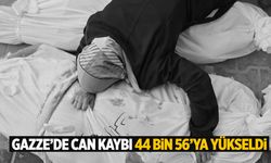 Gazze'de can kaybı 44 bin 176’ya yükseldi