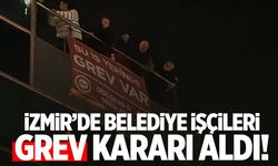 İzmir güne grevle uyandı!