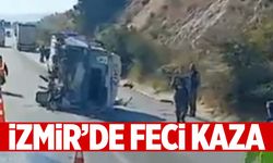 İzmir’de zincirleme kaza: 1 ölü, 1 yaralı