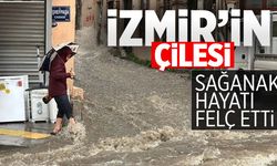 İzmir’in çilesi… Sağanak İzmir’de hayatı felç etti!