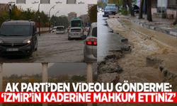 AK Parti’den videolu gönderme: ‘İzmir’in kaderine mahkum ettiniz!’