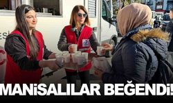 Kızılay’dan Manisalılara mesir macunlu süt