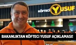 Köfteci Yusuf açıklaması geldi!