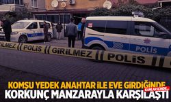 Komşu yedek anahtar ile eve girdiğinde korkunç manzarayla karşılaştı! Kanlar içinde…