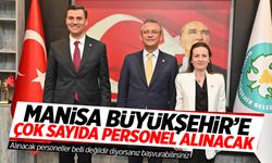 Manisa Büyükşehir çok sayıda personel alacak!