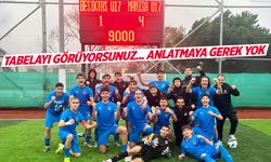 Manisa FK’nın gençleri Beşiktaş'ı deplasmanda farklı yendi: 1-4