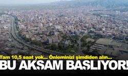 Manisa Salihli’de su kesintisi… MASKİ duyurdu