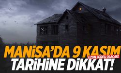 Manisa’da 9 Kasım tarihine dikkat! Gece başlayacak… 9 Kasım 2024 Cumartesi Manisa elektrik kesintisi