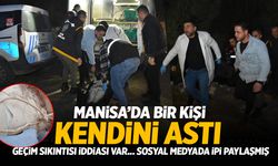 Manisa’da bir kişi kendini asarak yaşamına son verdi