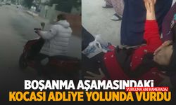 Manisa’da boşanma aşamasındaki eşi tarafından vurulan kadının görüntüsü ortaya çıktı!