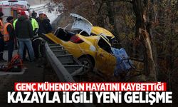 Manisa’da genç mühendisin hayatını kaybettiği kazayla ilgili yeni gelişme