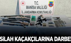 Manisa'da silah kaçakçılarına darbe: 10 kişi yakalandı