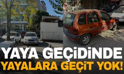 Manisa’da yaya geçitlerinde yayalara geçit yok!