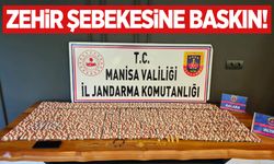 Manisa’da zehir şebekesine baskın!