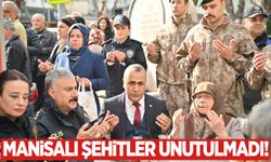 Manisalı kahramanlar şehitler Hikmet Onan ve Hasan Akoral dualarla anıldı