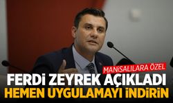 Manisalılara Özel Uygulama Yapıldı! Acil Durum…